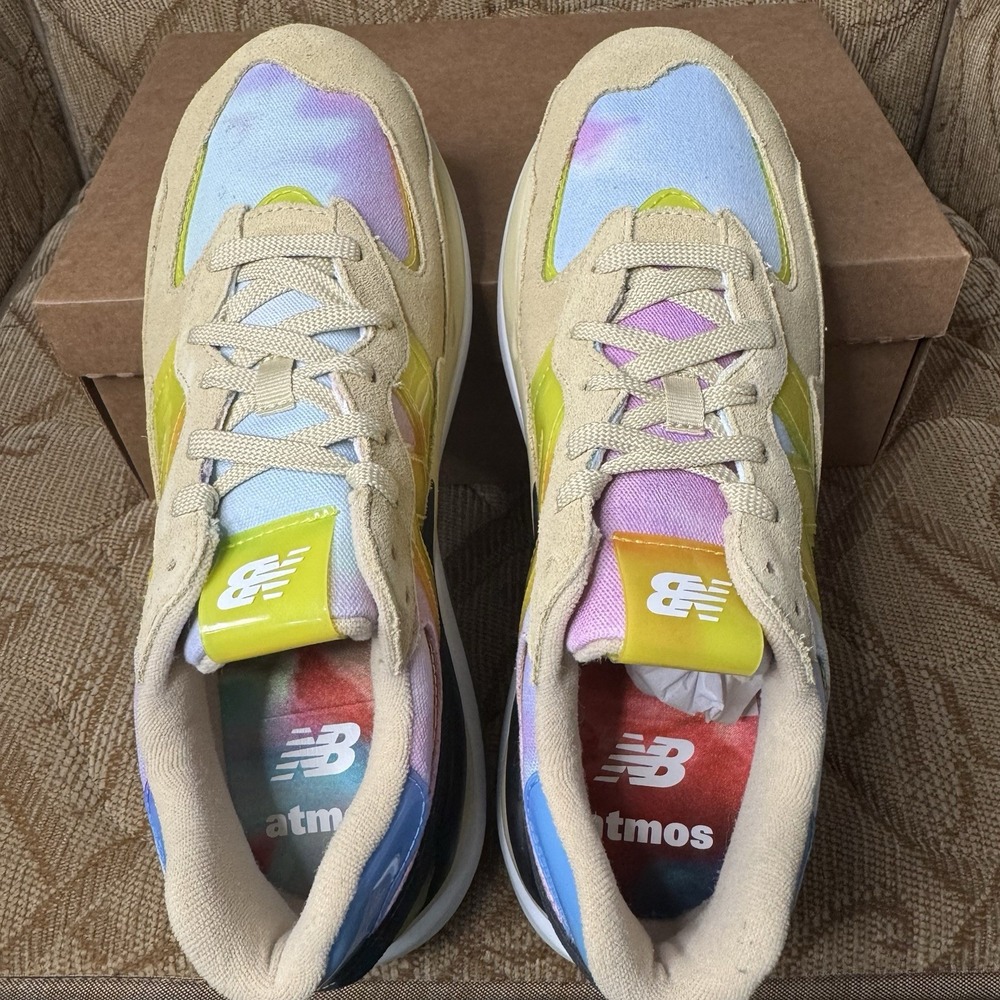 Sz 10‎ - New Balance x Atmos 57/40 Beachside Tie-Dye M5740AT New - Picture 7 of 9